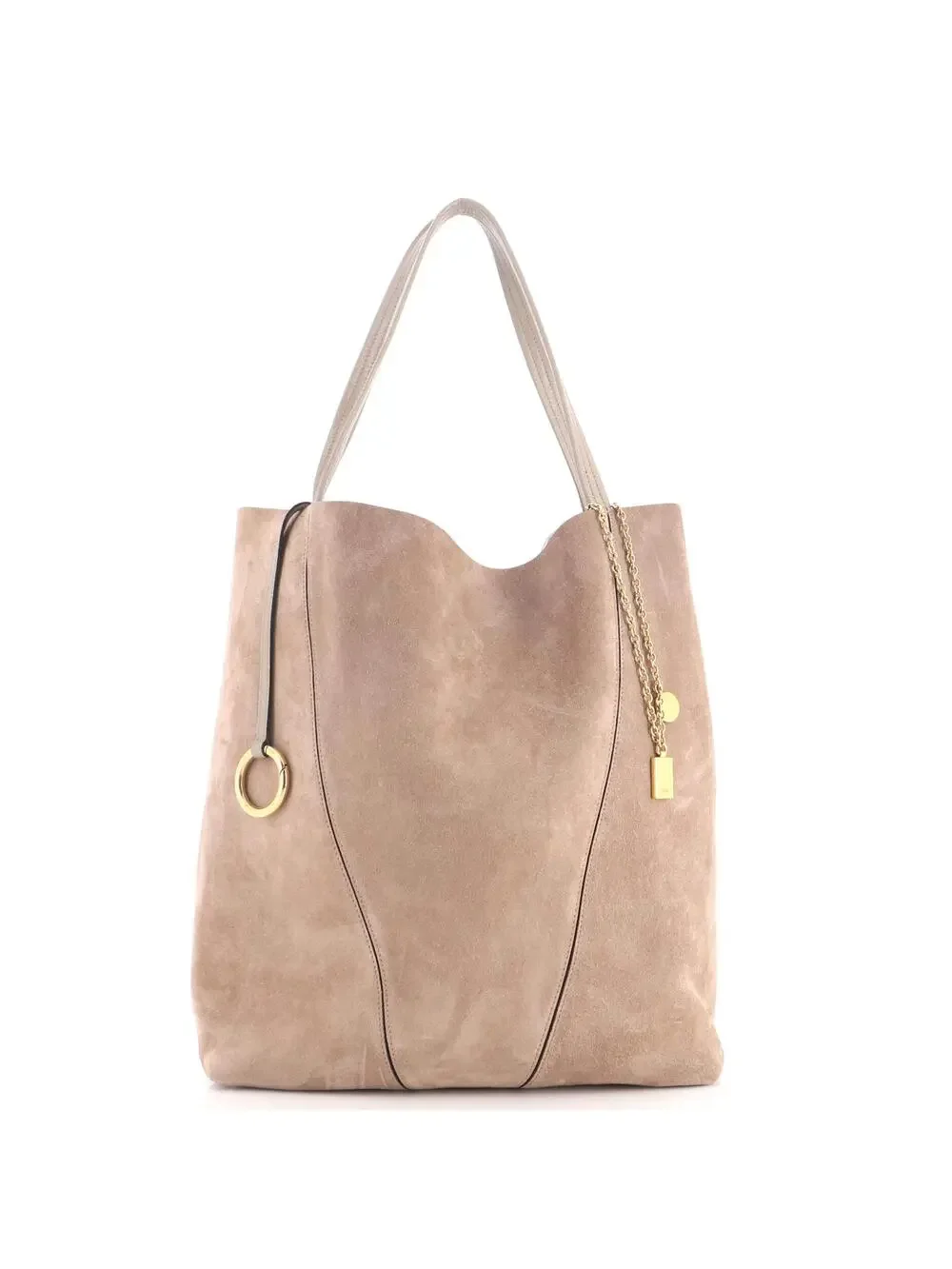 Chloe Spin Tote Suede Large #340869C10B